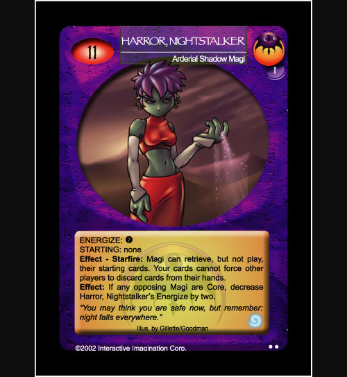 Harror, Nightstalker - Foil